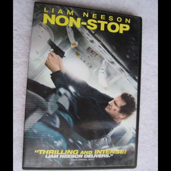 Non-Stop Liam Neeson Julianne Moore 2014 Flight Hijacked DVD Movie Bundle for $3 - Picture 1 of 7
